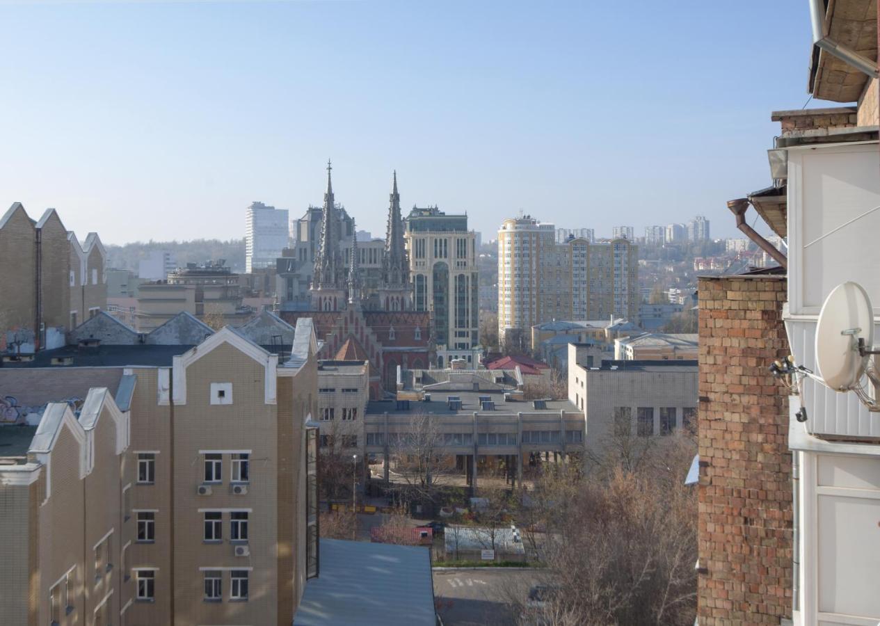 Квартира По Улице Федорова 1 Kiev Exteriör bild