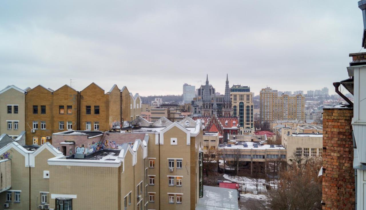 Квартира По Улице Федорова 1 Kiev Exteriör bild